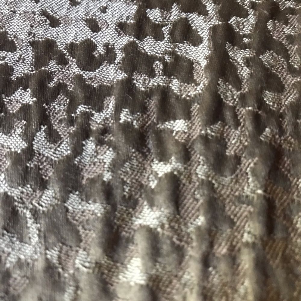 6PC SET~Textured Hotel Collection Highlands F/Queen Duvet/4 Shams/Bedskirt NEW